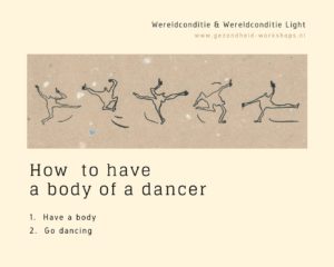 dansen met 'een maatje meer', XXL, overgewicht en dansen, zacht bewegen, gezondheid-workshops.nl, wereldconditie 'Light', Jeanine Theunissen, Afrikaanse dans, Chi Kung, salsa, acupressuur, zelfmassage