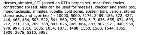 Dr Rife Frequenties Herpes simplex, Koortslip
